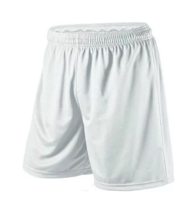 Mens Football Shorts Jogging Running Gym Sports Breathable Fitness Size XS - 2XL