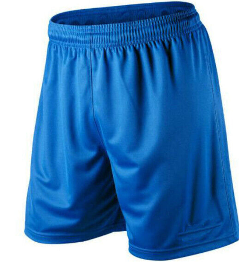 Mens Football Shorts Jogging Running Gym Sports Breathable Fitness Size XS - 2XL